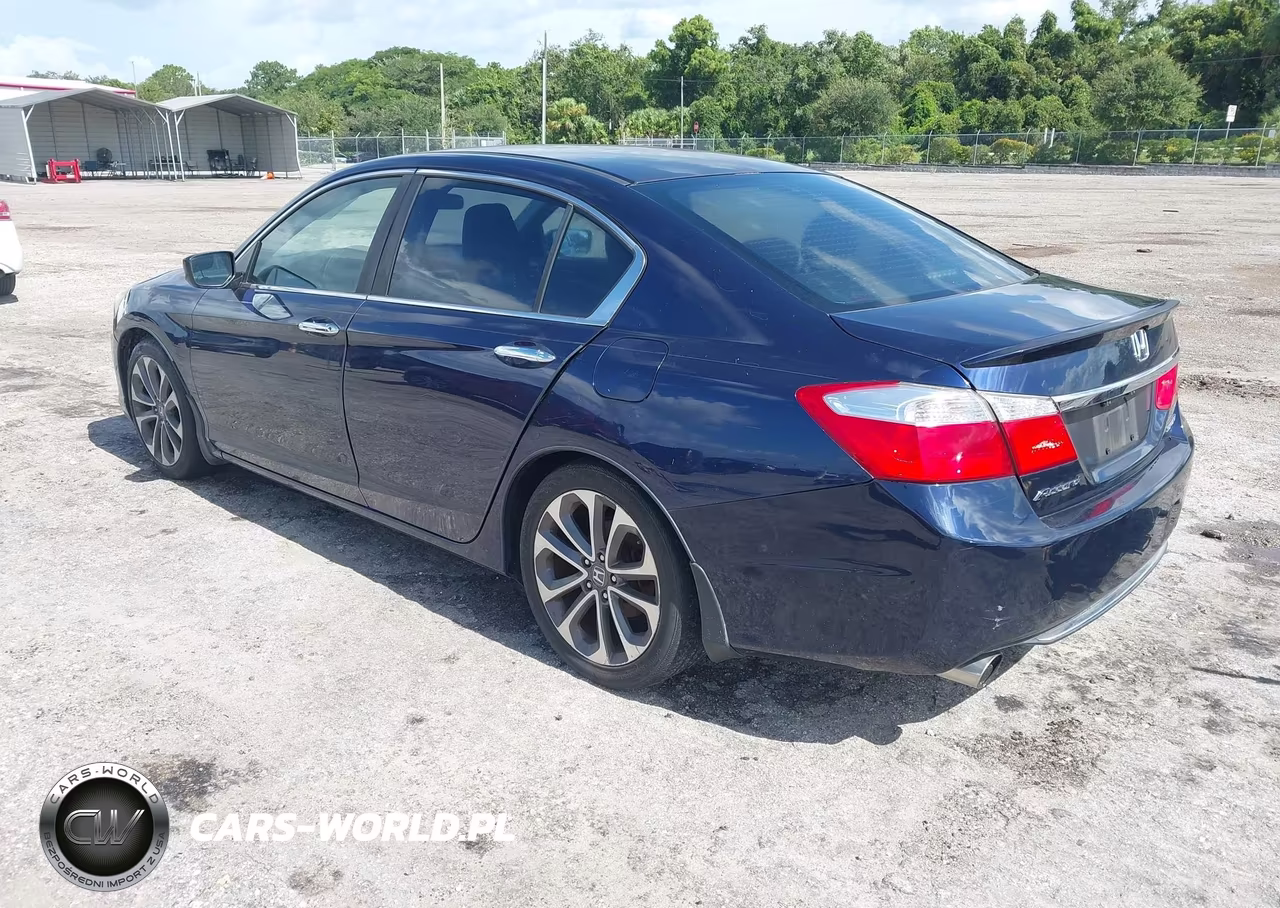 2014 Honda Accord Sport VIN:1HGCR2F54EA124423 - 3