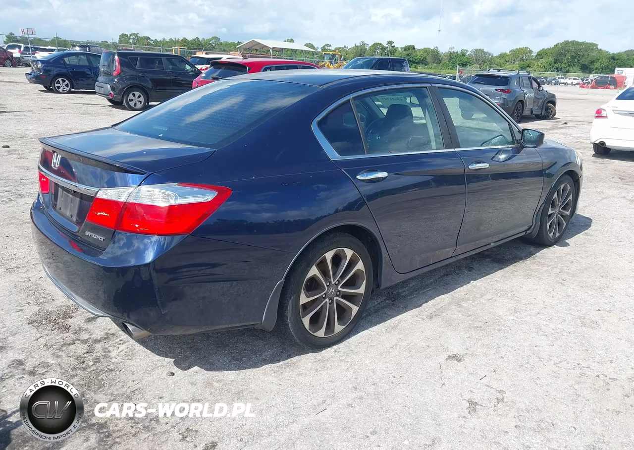 2014 Honda Accord Sport VIN:1HGCR2F54EA124423 - 4