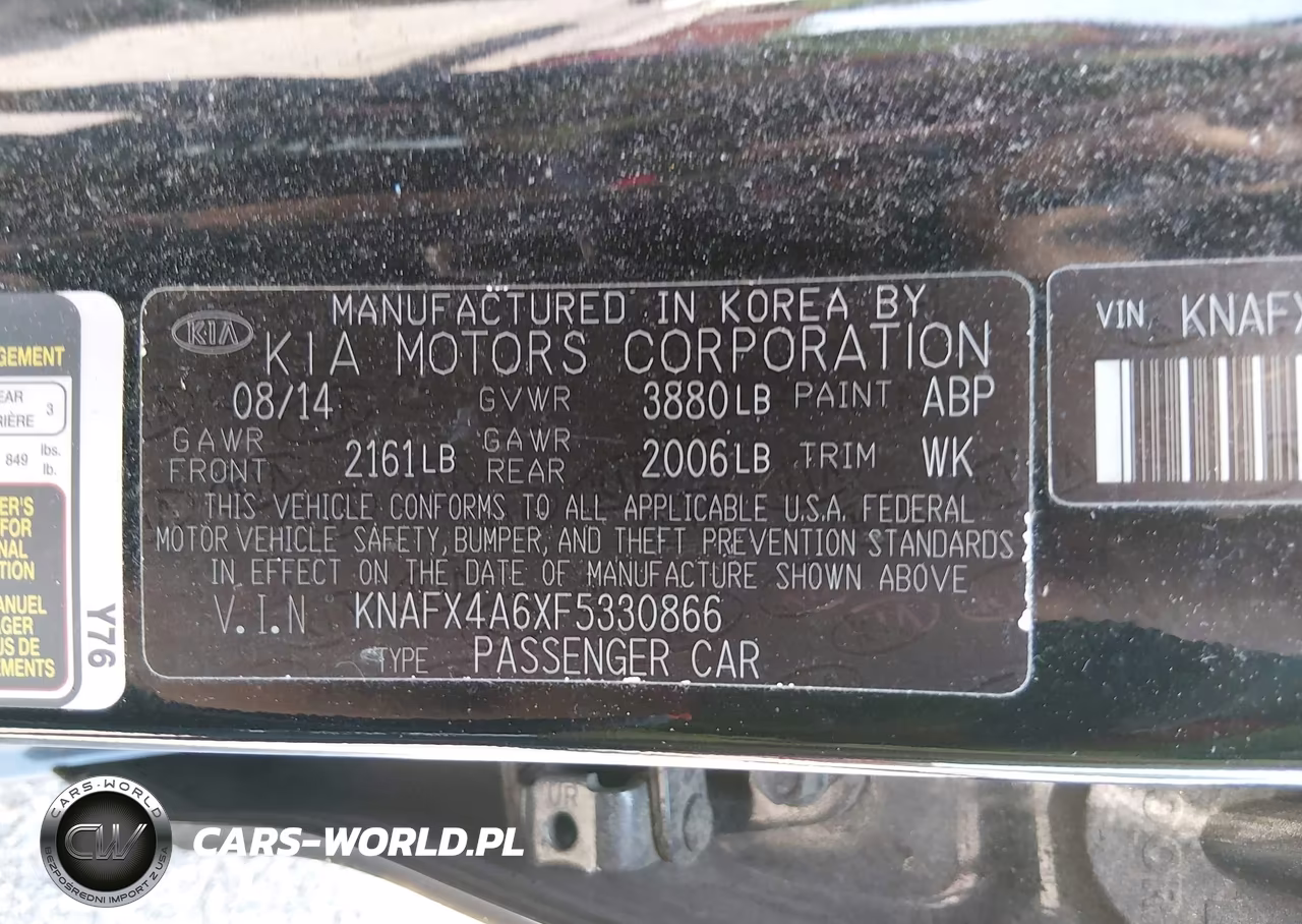 2015 Kia Forte Lx VIN:KNAFX4A6XF5330866 - 9