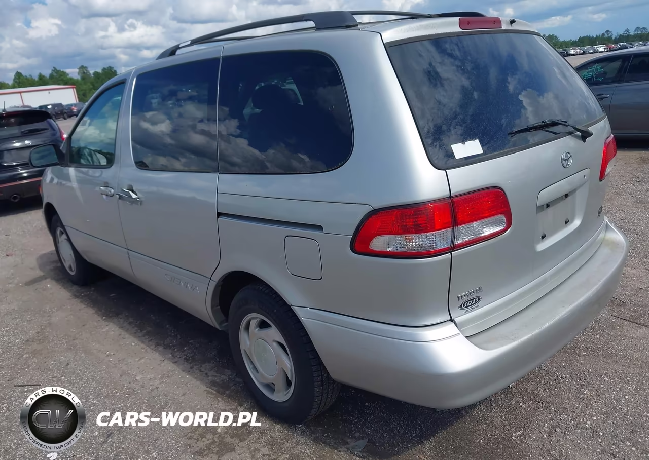 2002 Toyota Sienna Le VIN:4T3ZF13C62U507596 - 3