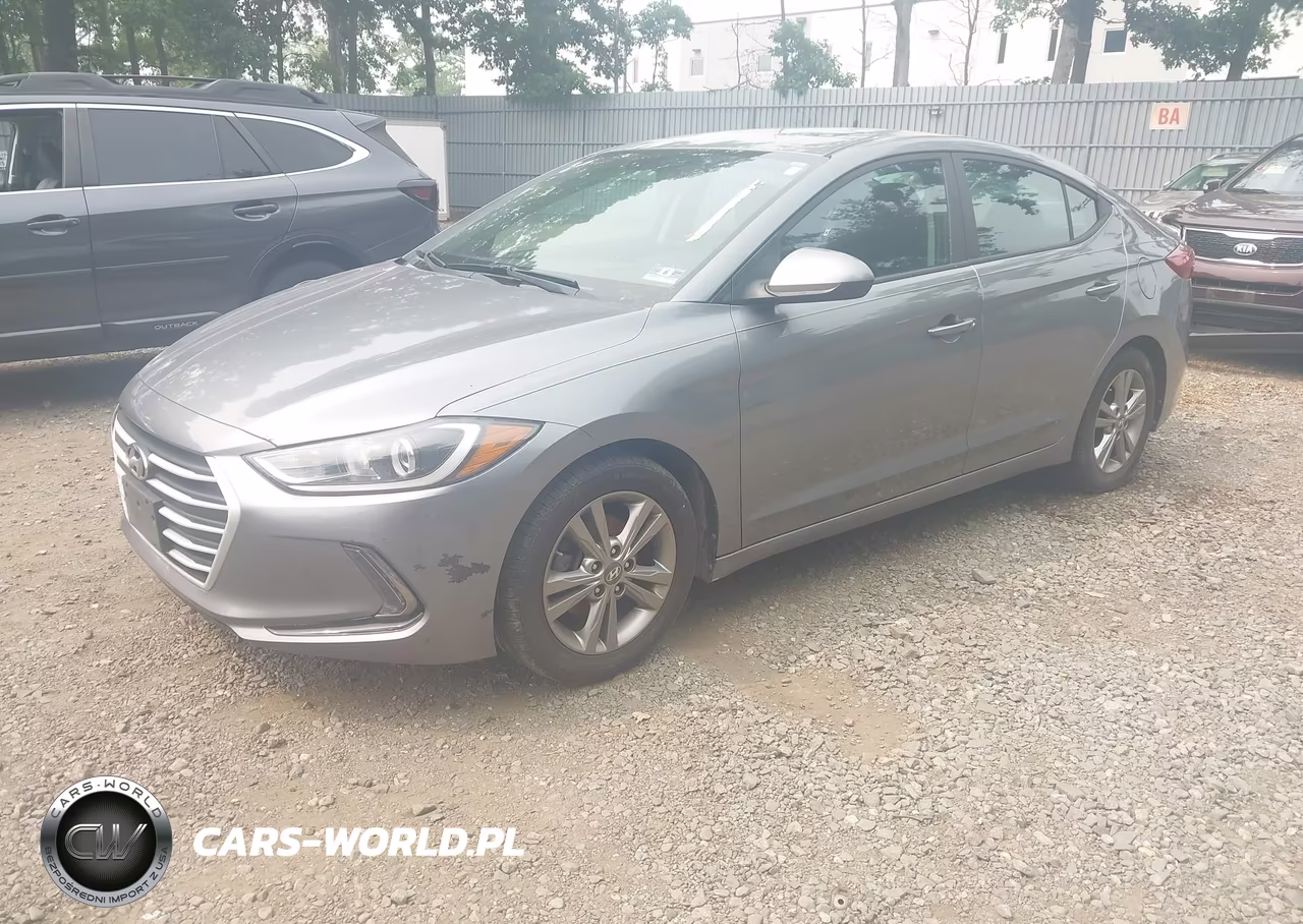 2018 Hyundai Elantra Value Edition VIN:KMHD84LFXJU447037 - 2