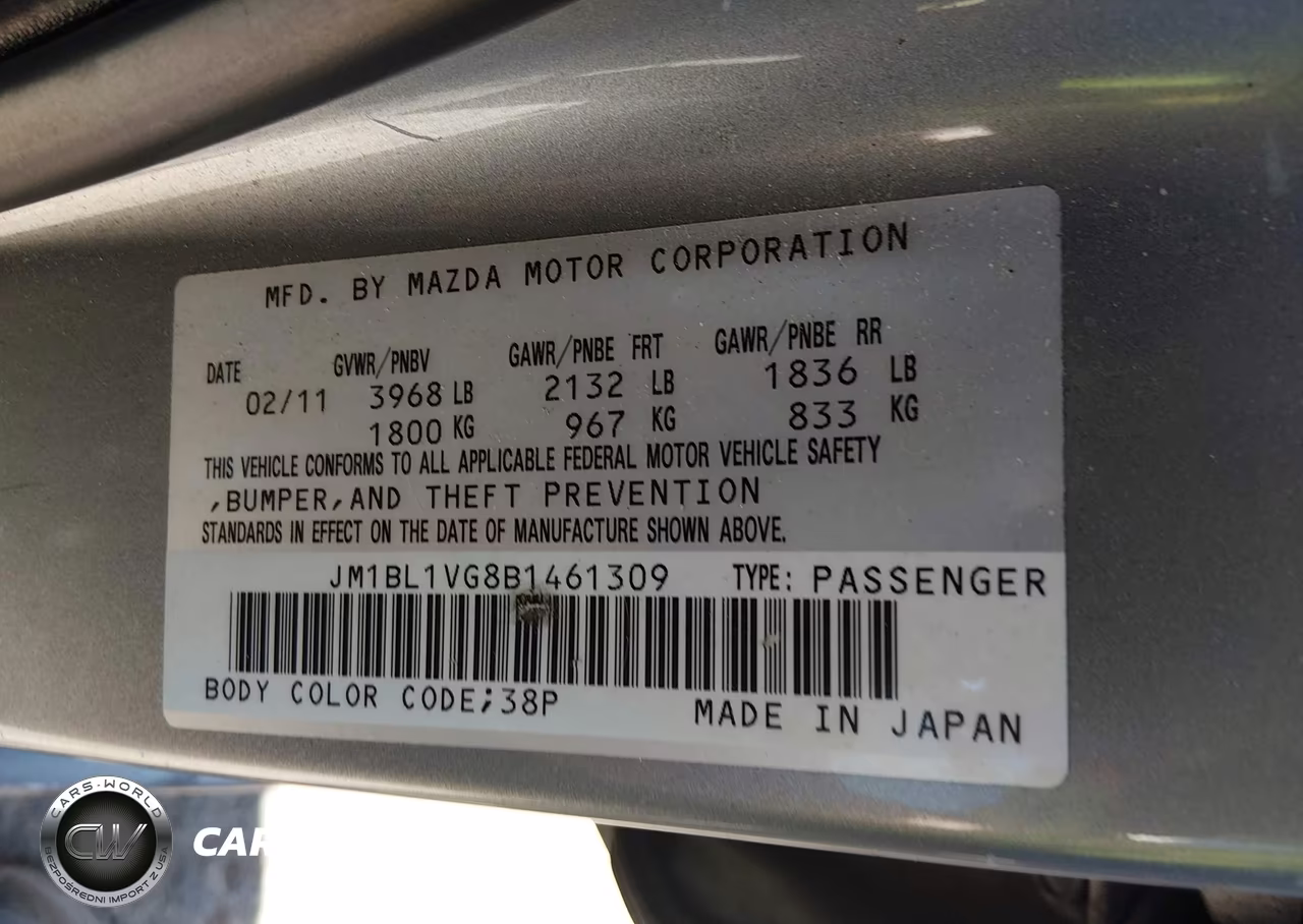2011 Mazda Mazda3 I Touring VIN:JM1BL1VG8B1461309 - 9
