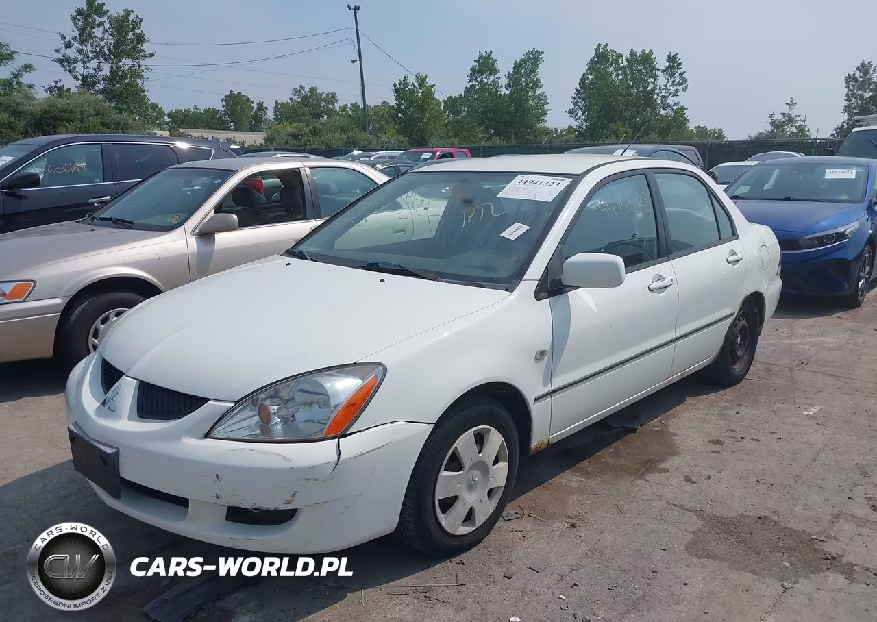 2005 Mitsubishi Lancer Es VIN:JA3AJ26E45U053525 - 2