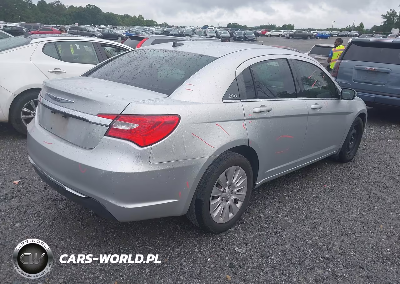 2012 Chrysler 200 Lx VIN:1C3CCBAB9CN104949 - 4