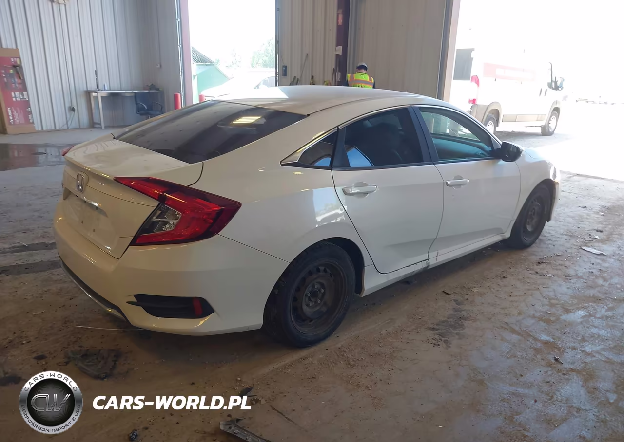 2019 Honda Civic Lx VIN:2HGFC2F60KH583453 - 4