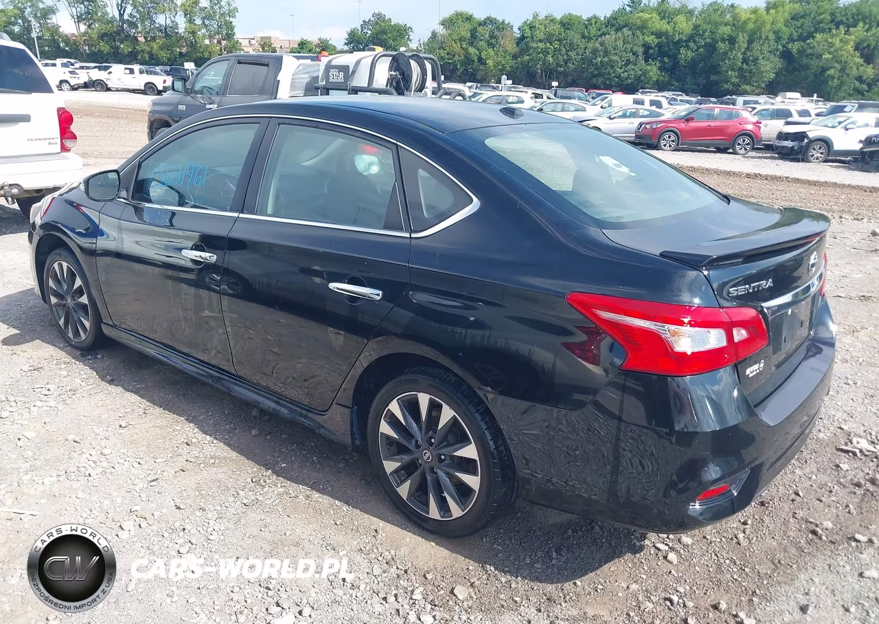 2017 Nissan Sentra Sr VIN:3N1AB7AP4HY304973 - 3