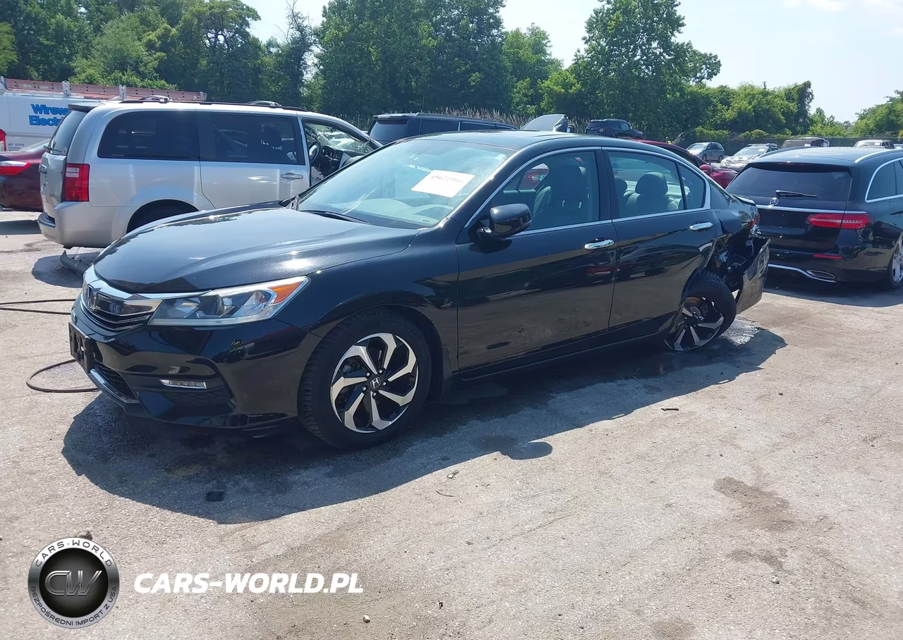 2016 Honda Accord Ex-L V-6 VIN:1HGCR3F85GA009588 - 2