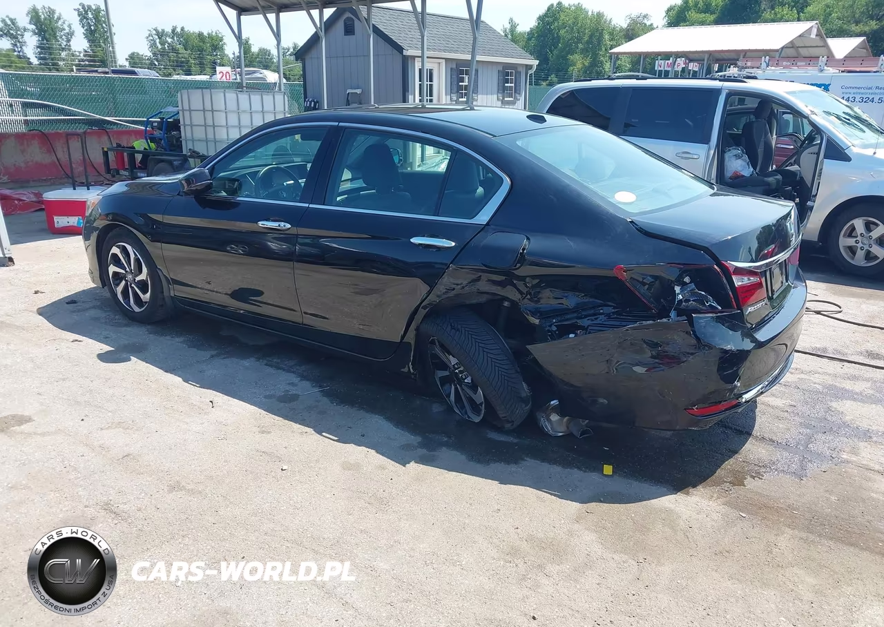 2016 Honda Accord Ex-L V-6 VIN:1HGCR3F85GA009588 - 3