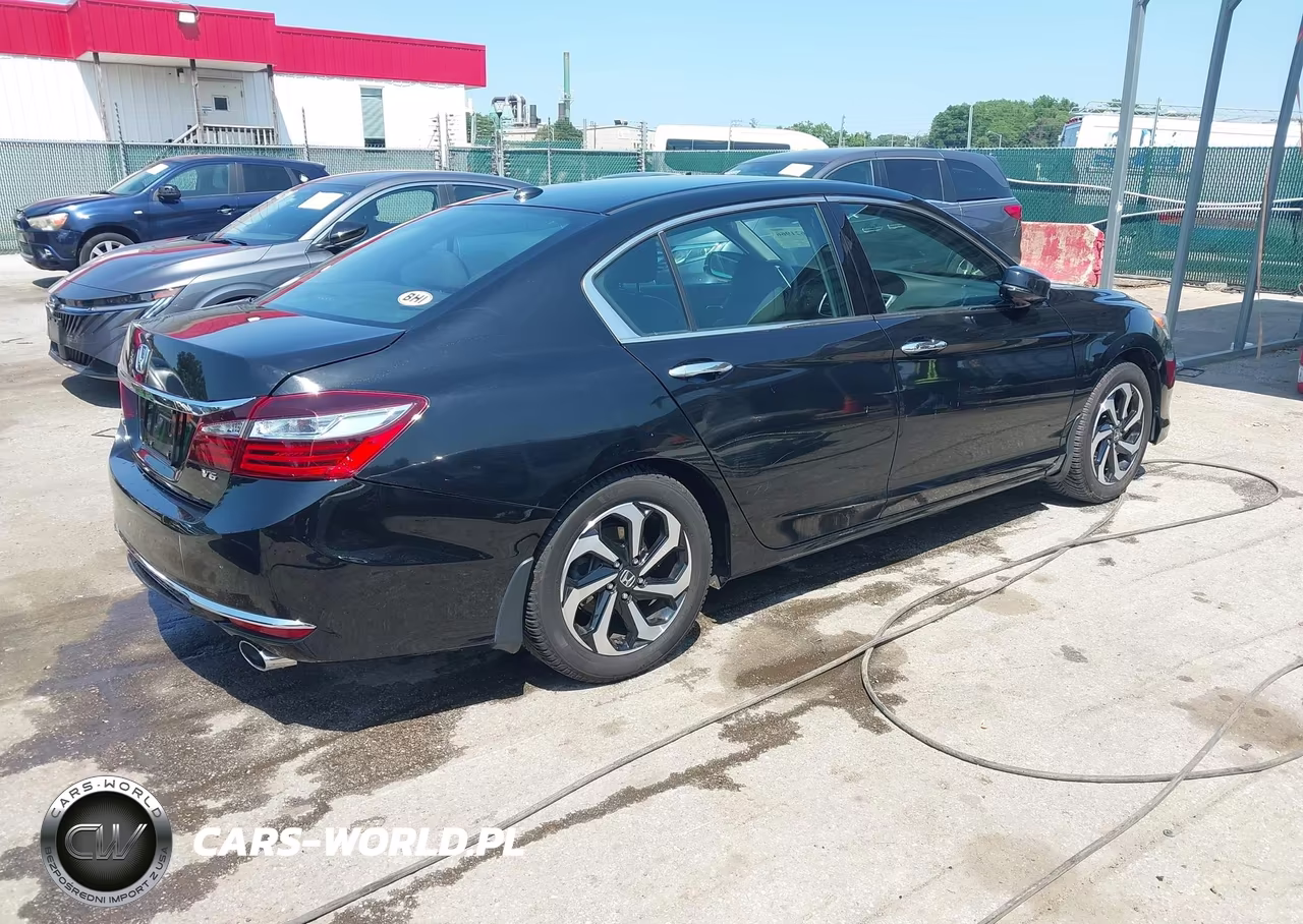 2016 Honda Accord Ex-L V-6 VIN:1HGCR3F85GA009588 - 4