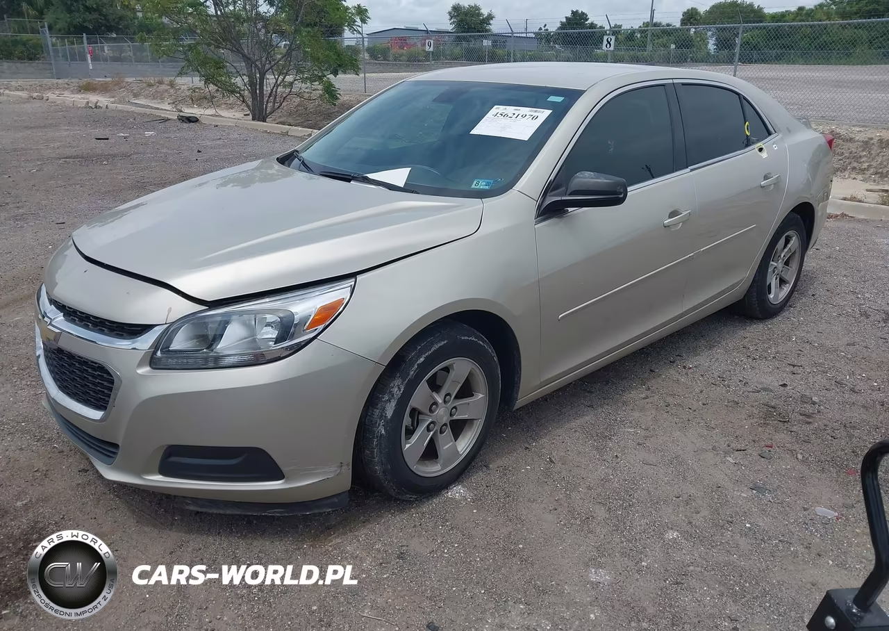 2015 Chevrolet Malibu Ls VIN:1G11B5SL0FF350844 - 2