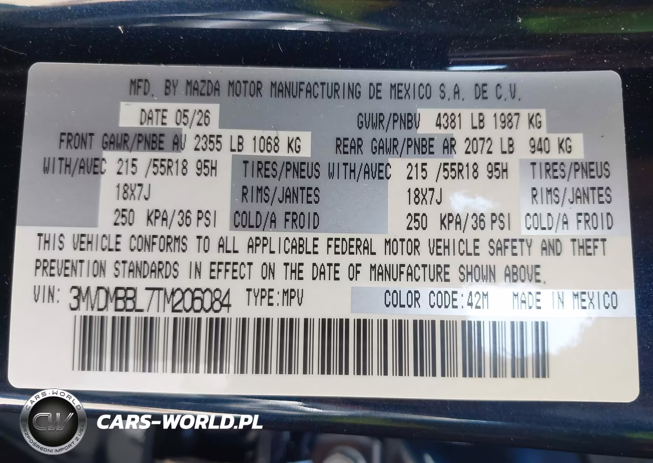 2026 Mazda Cx-30 2.5 S Select Sport VIN:3MVDMBBL7TM206084 - 9