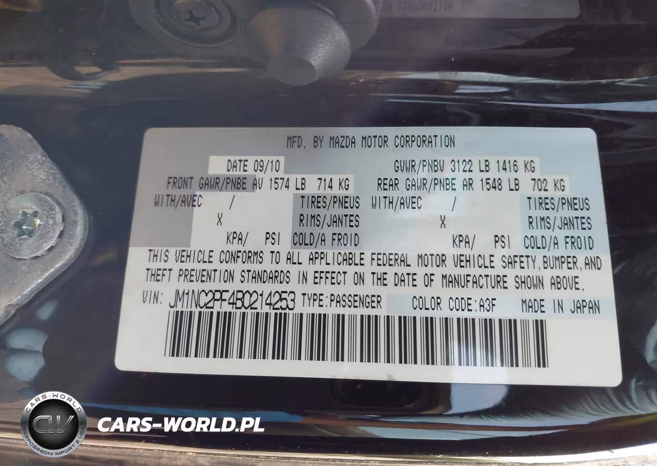 2011 Mazda Mx-5 Miata Grand Touring VIN:JM1NC2PF4B0214253 - 9