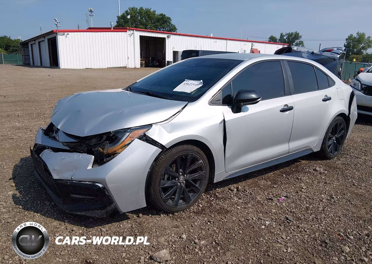 2021 Toyota Corolla Se Nightshade Edition VIN:5YFS4MCE9MP072502 - 2