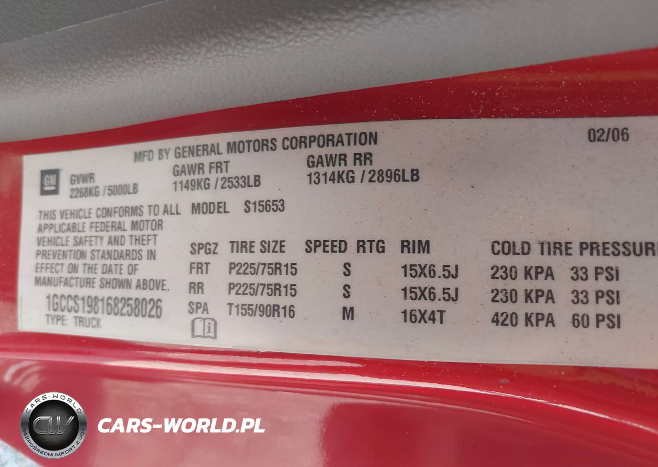 2006 Chevrolet Colorado Ls VIN:1GCCS198168258026 - 9