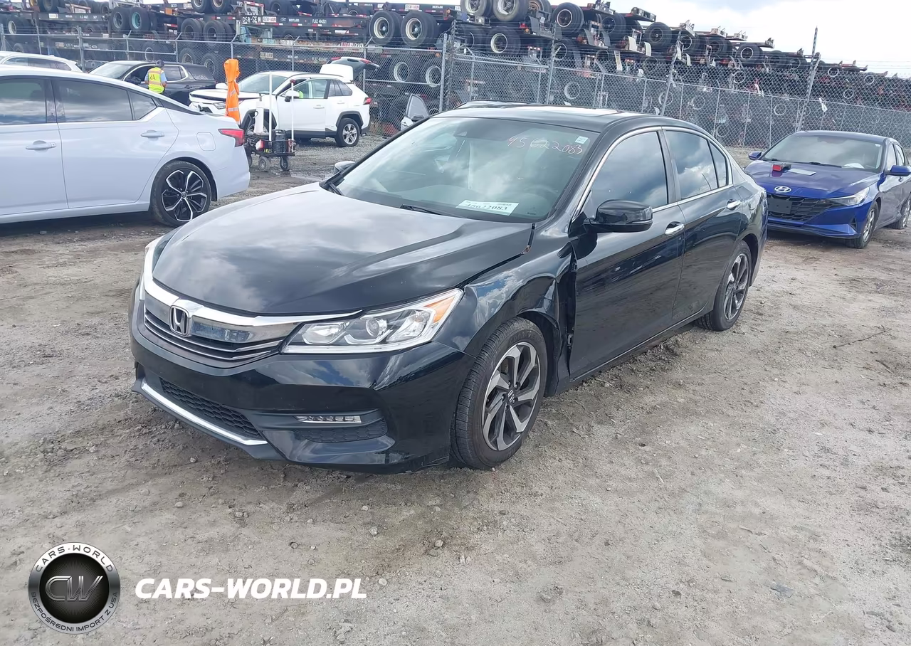 2016 Honda Accord Ex-L VIN:1HGCR2F9XGA032223 - 2