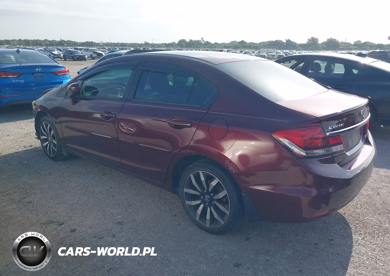 2014 Honda Civic Ex-L VIN:2HGFB2F91EH525031 - 3