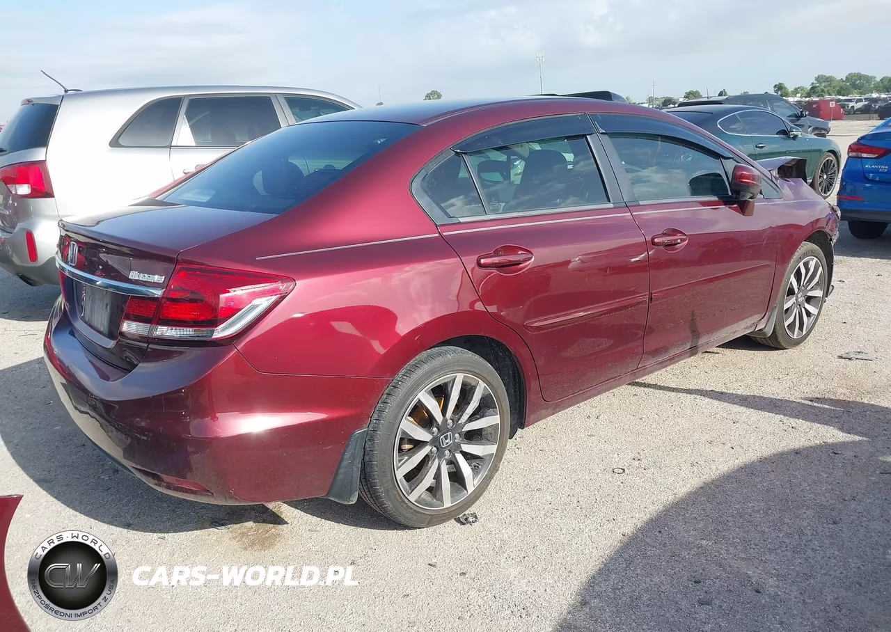 2014 Honda Civic Ex-L VIN:2HGFB2F91EH525031 - 4