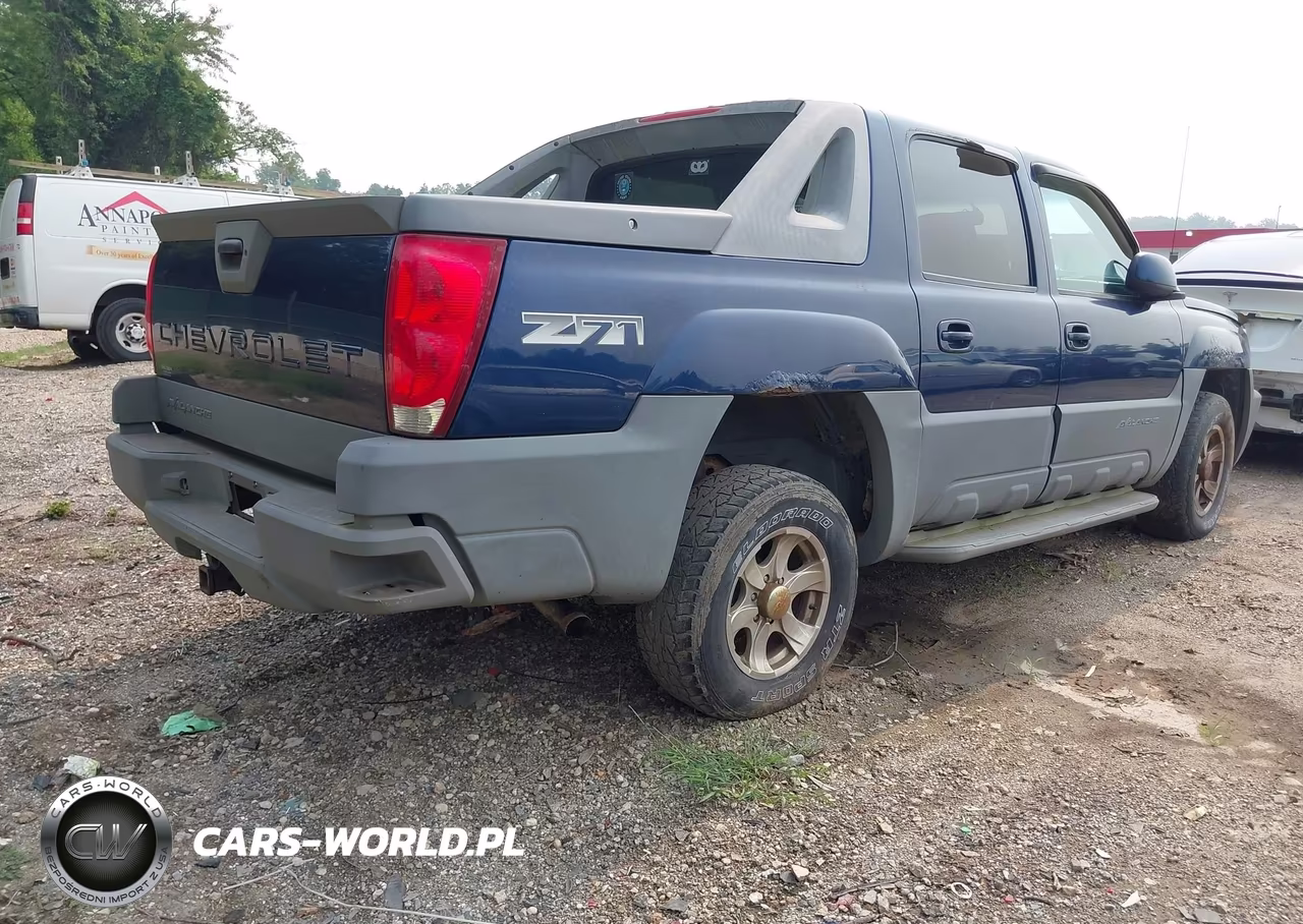 2002 Chevrolet Avalanche 1500 VIN:3GNEK13T32G344701 - 4