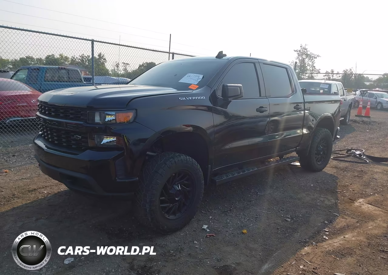 2020 Chevrolet Silverado 1500 4Wd Short Bed Custom VIN:3GCPYBEK6LG372777 - 2