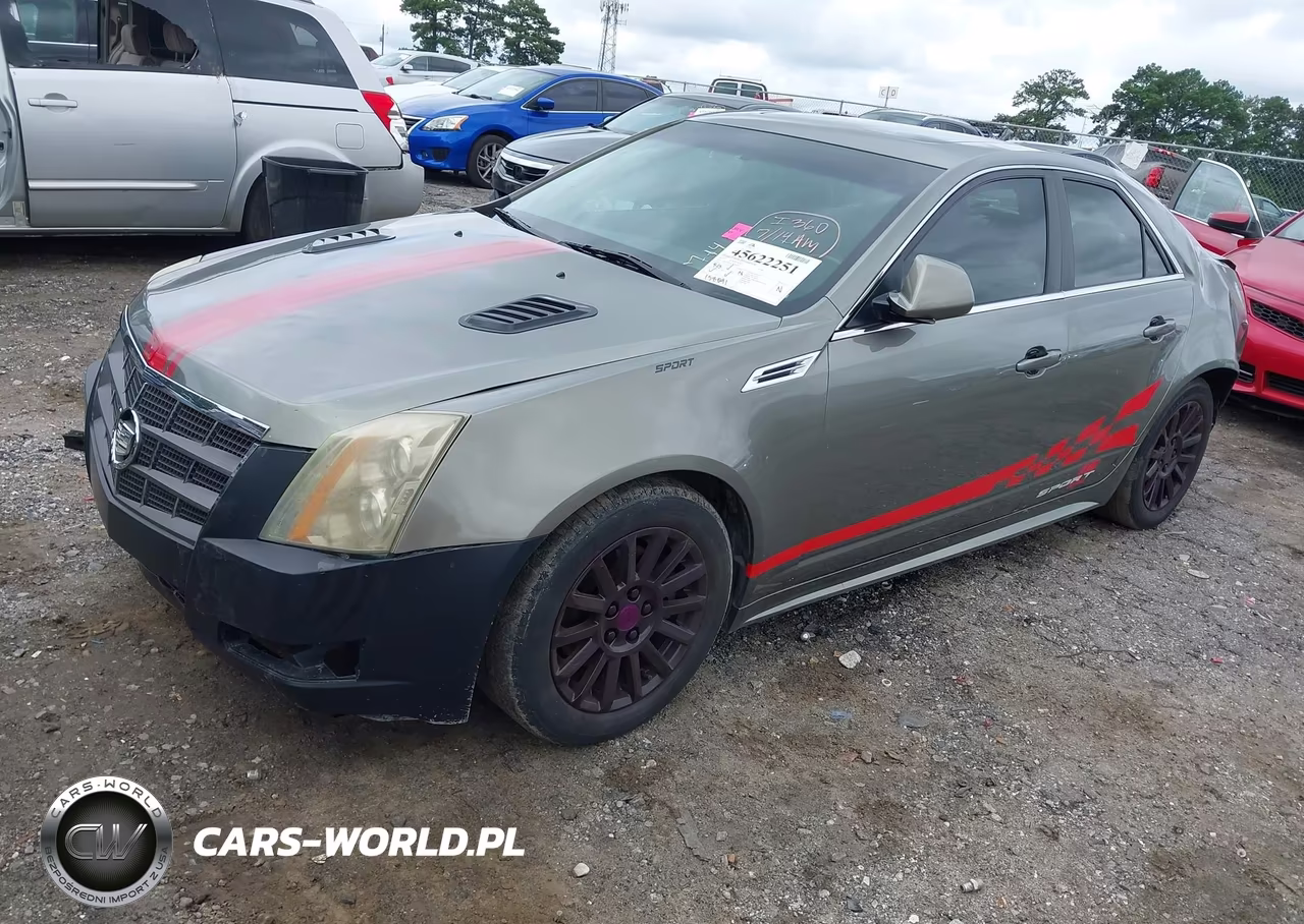 2010 Cadillac Cts Luxury VIN:1G6DE5EG6A0109783 - 2