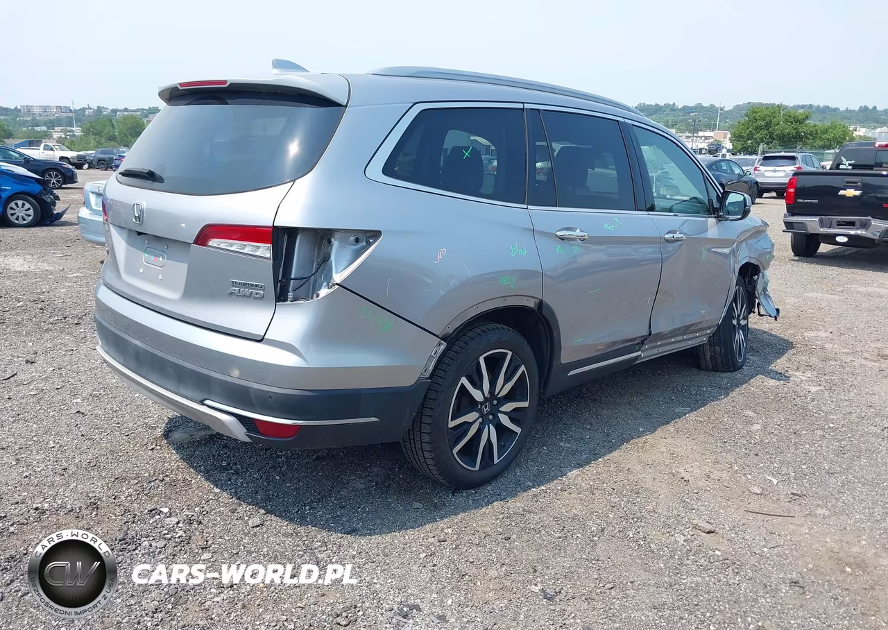 2021 Honda Pilot Awd Touring 7 Passenger VIN:5FNYF6H6XMB085465 - 4