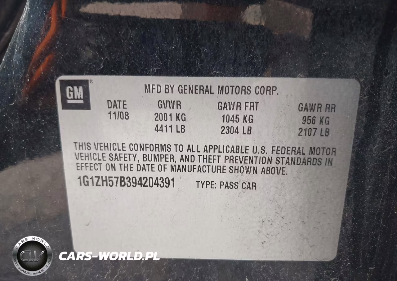 2009 Chevrolet Malibu Lt VIN:1G1ZH57B394204391 - 9