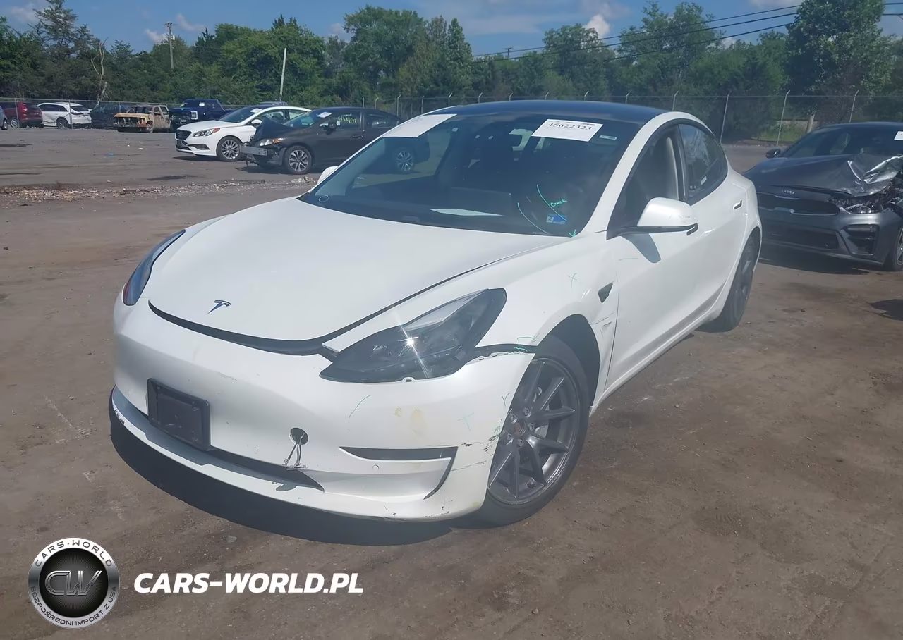 2021 Tesla Model 3 Long Range Dual Motor All-Wheel Drive VIN:5YJ3E1EB8MF902014 - 2