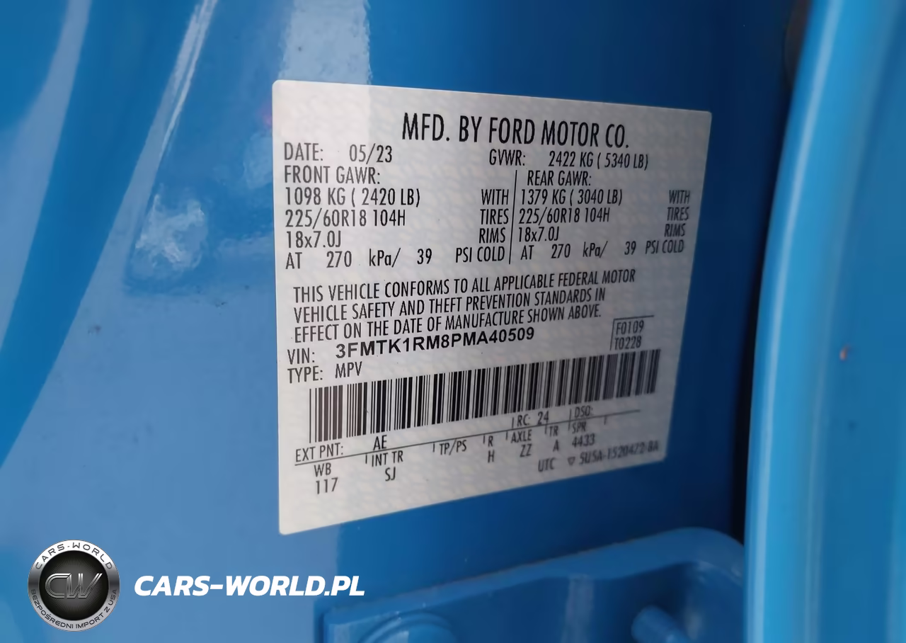 2023 Ford Mustang Mach-E Select VIN:3FMTK1RM8PMA40509 - 9