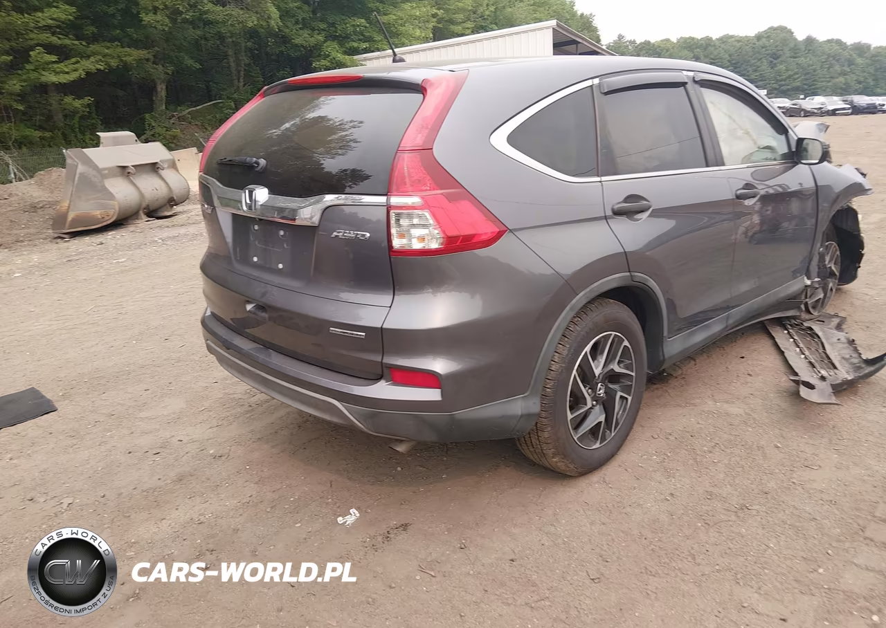 2016 Honda Cr-V Se VIN:5J6RM4H40GL115985 - 4