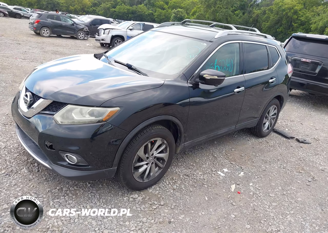 2015 Nissan Rogue Sl VIN:5N1AT2MV7FC775296 - 2