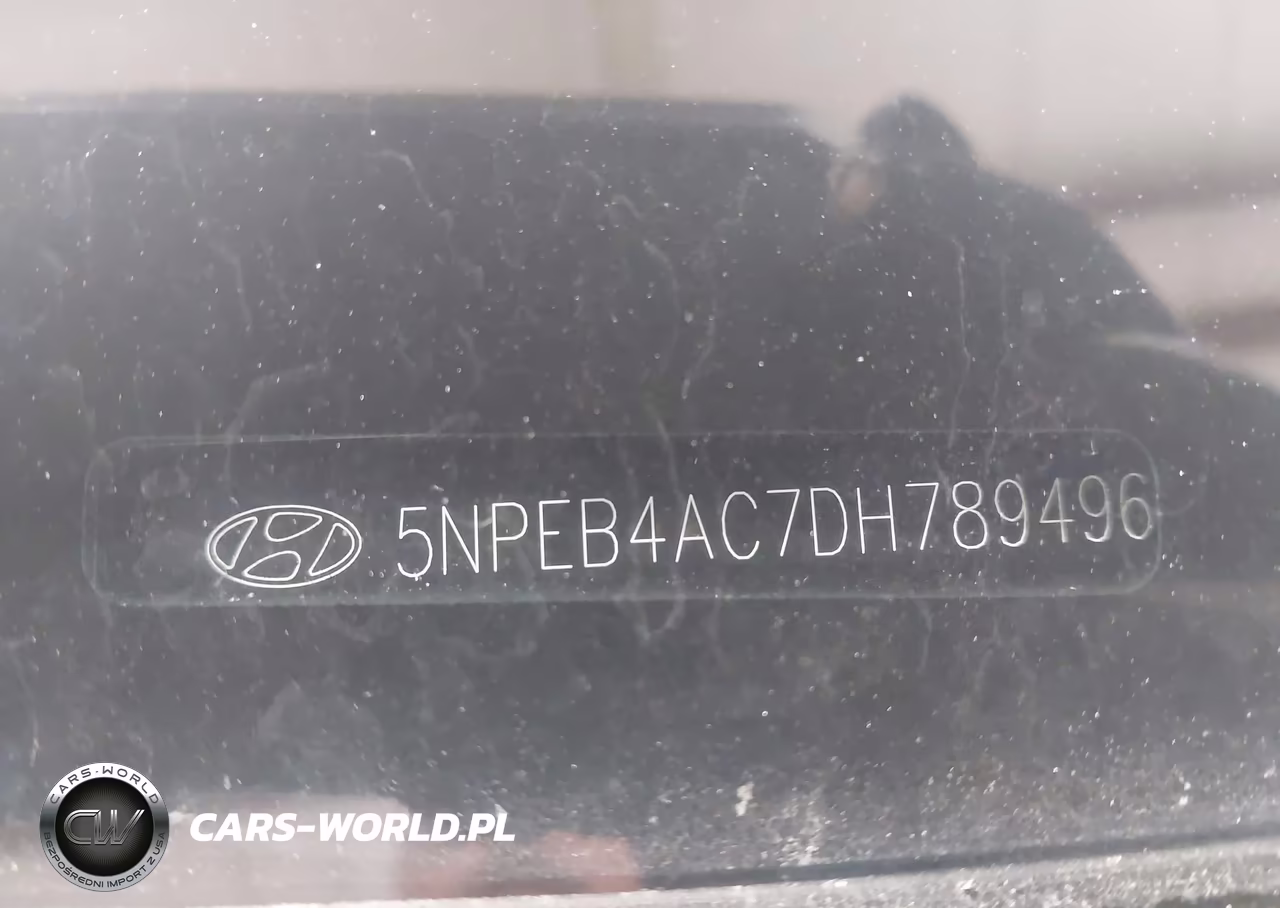 2013 Hyundai Sonata Gls VIN:5NPEB4AC7DH789496 - 9