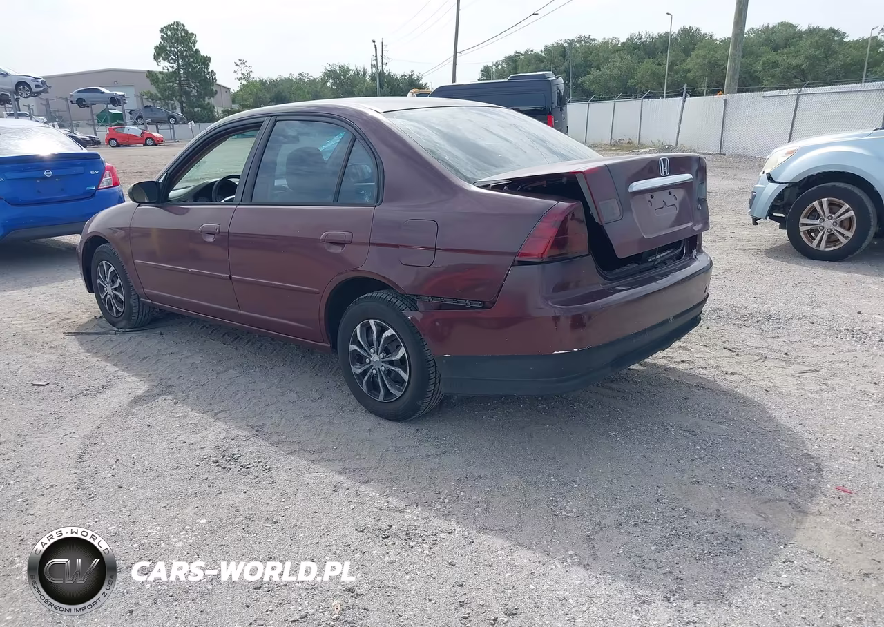 2002 Honda Civic Lx VIN:2HGES16562H538159 - 3