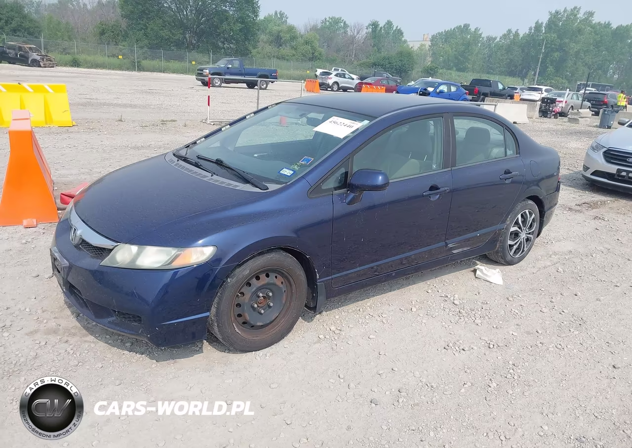 2009 Honda Civic Lx VIN:19XFA16519E007642 - 2