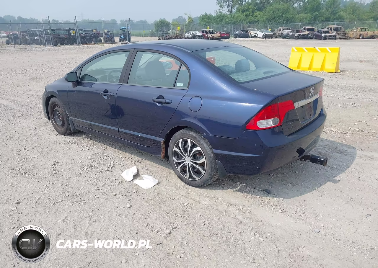 2009 Honda Civic Lx VIN:19XFA16519E007642 - 3
