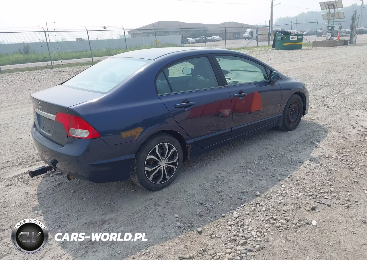 2009 Honda Civic Lx VIN:19XFA16519E007642 - 4