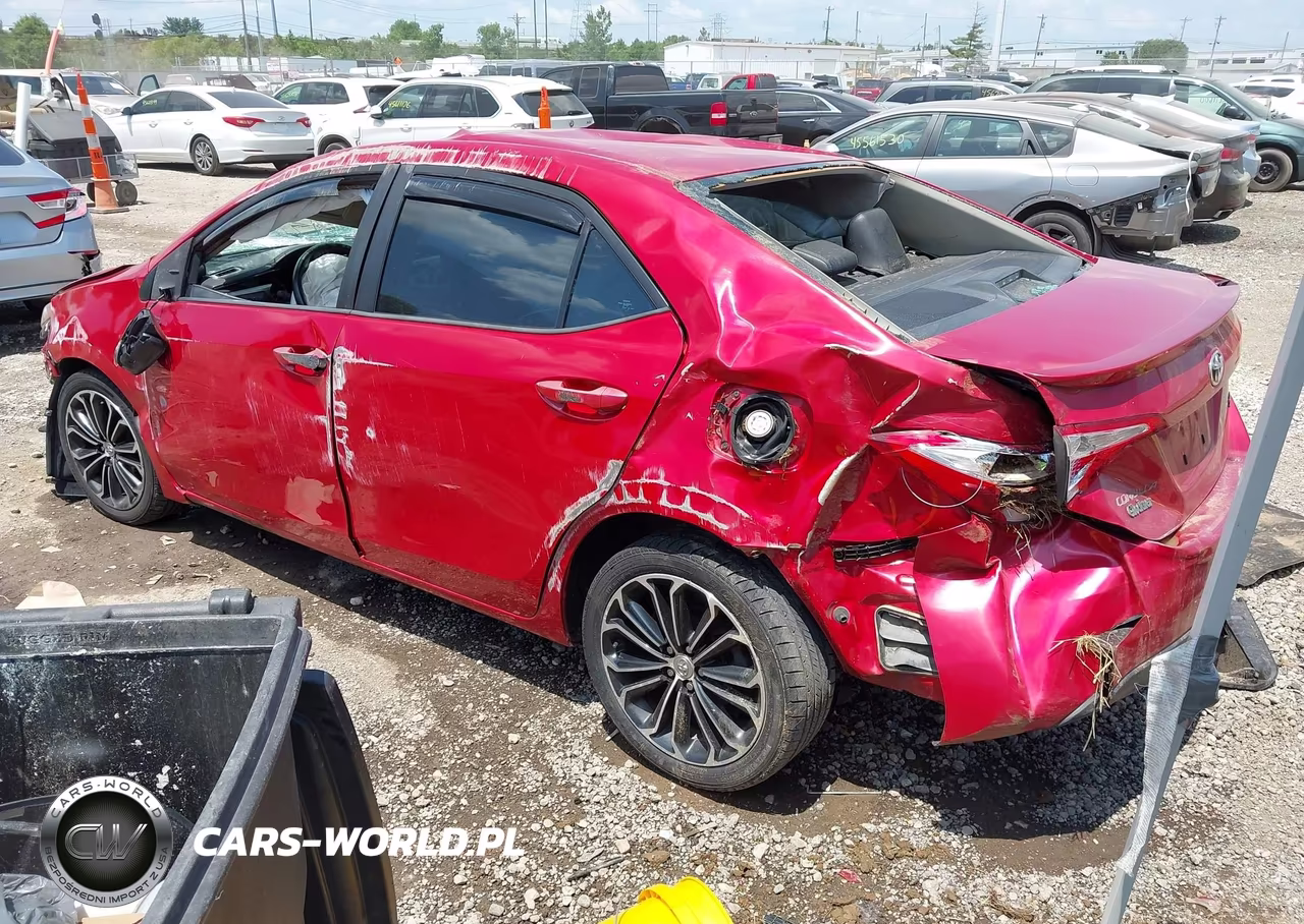2015 Toyota Corolla S Plus VIN:2T1BURHE0FC322931 - 3