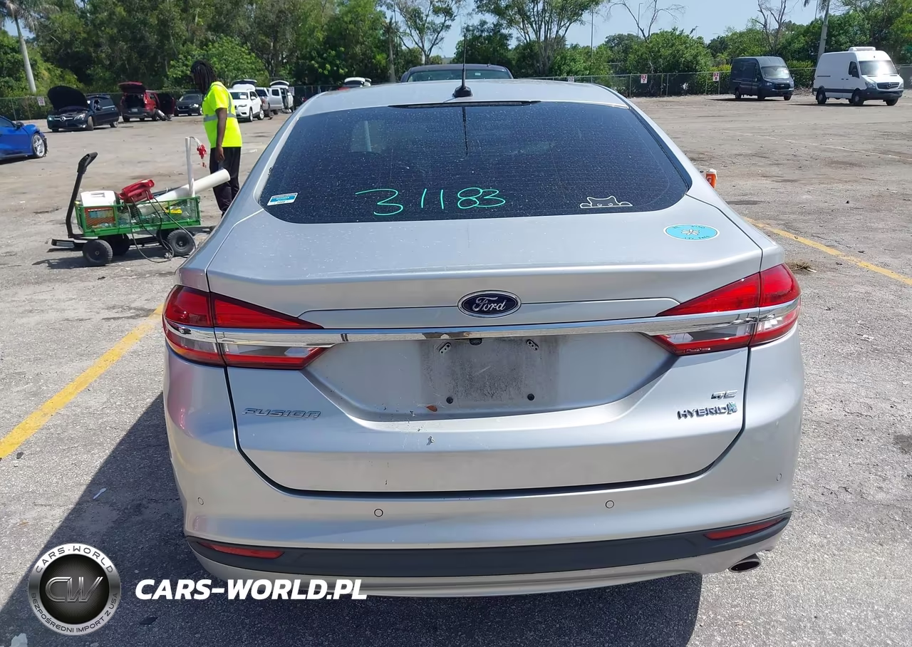 2018 Ford Fusion Hybrid Se VIN:3FA6P0LU0JR226907 - 16
