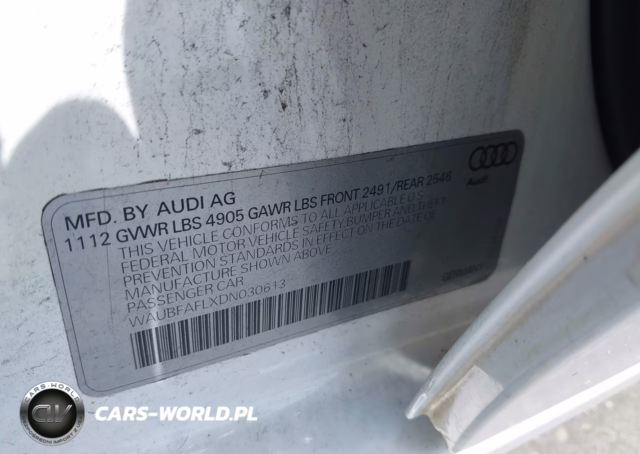 2013 Audi A4 2.0T Premium VIN:WAUBFAFLXDN030613 - 9
