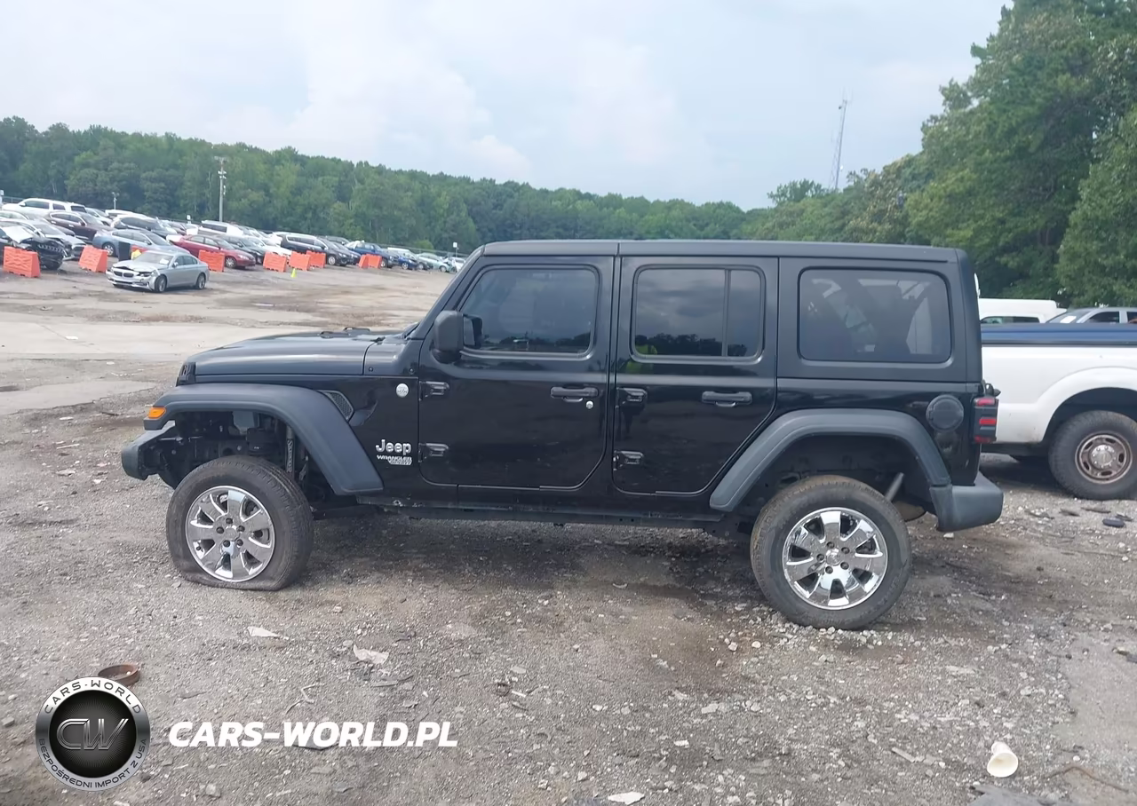2019 Jeep Wrangler Unlimited Sport S 4X4 VIN:1C4HJXDG6KW504620 - 14