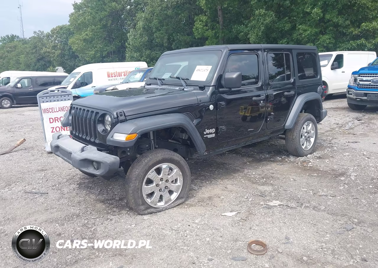 2019 Jeep Wrangler Unlimited Sport S 4X4 VIN:1C4HJXDG6KW504620 - 2