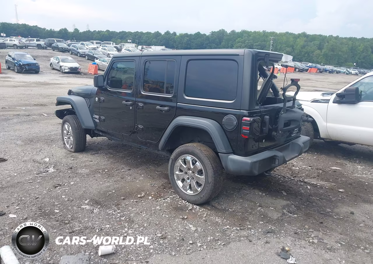 2019 Jeep Wrangler Unlimited Sport S 4X4 VIN:1C4HJXDG6KW504620 - 3