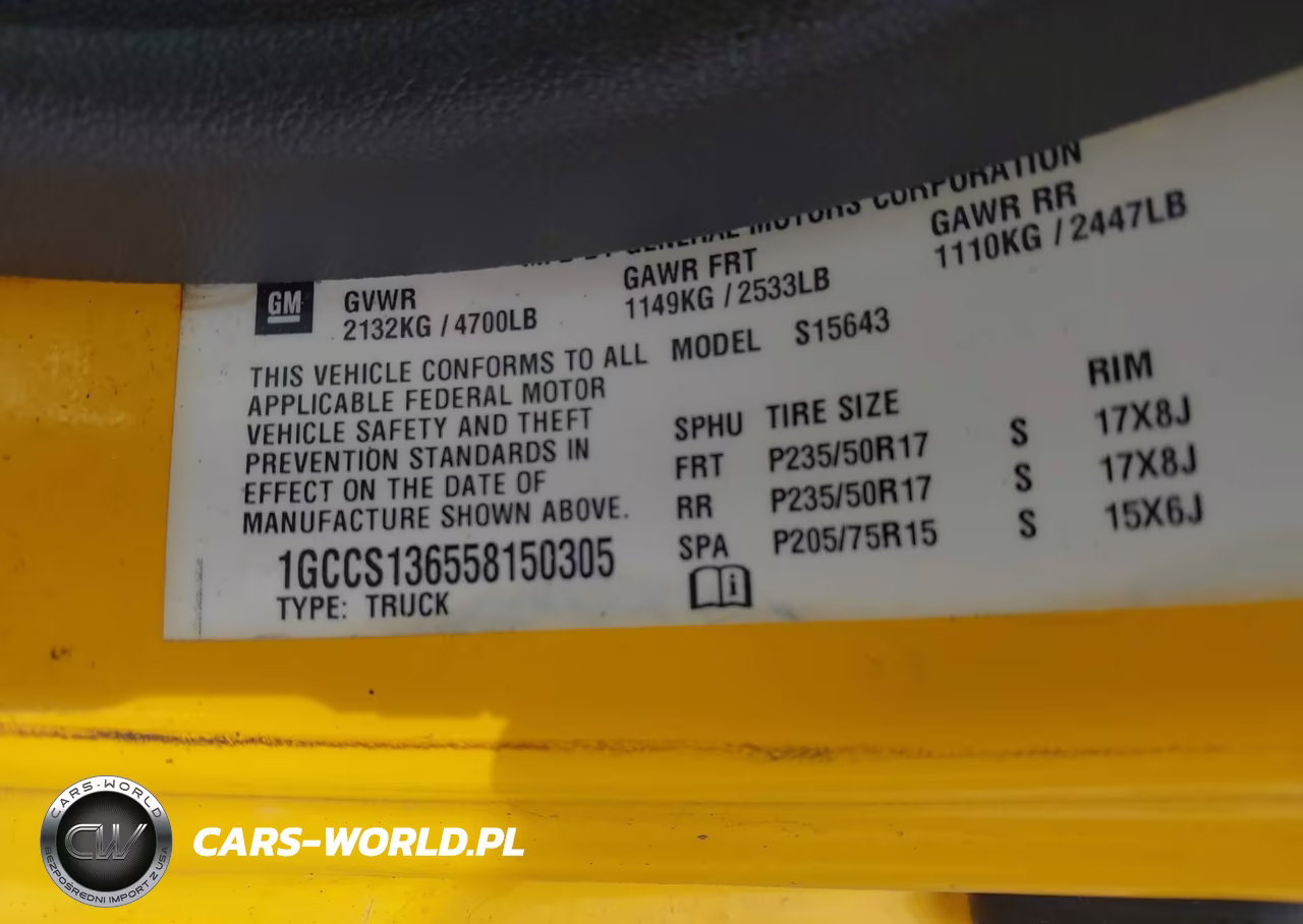 2005 Chevrolet Colorado Ls VIN:1GCCS136558150305 - 9
