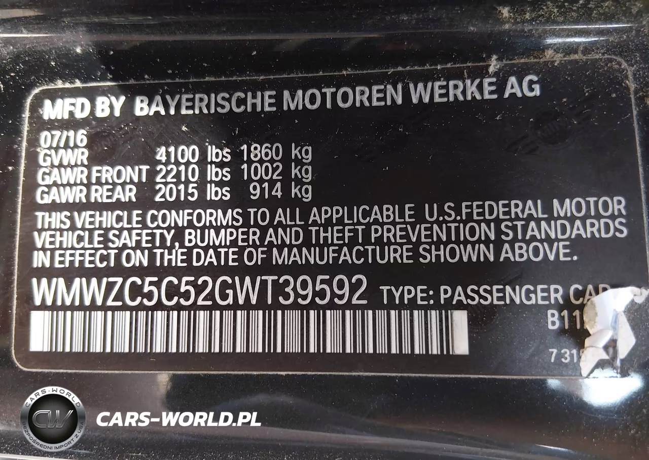 2016 Mini Countryman Cooper S VIN:WMWZC5C52GWT39592 - 9