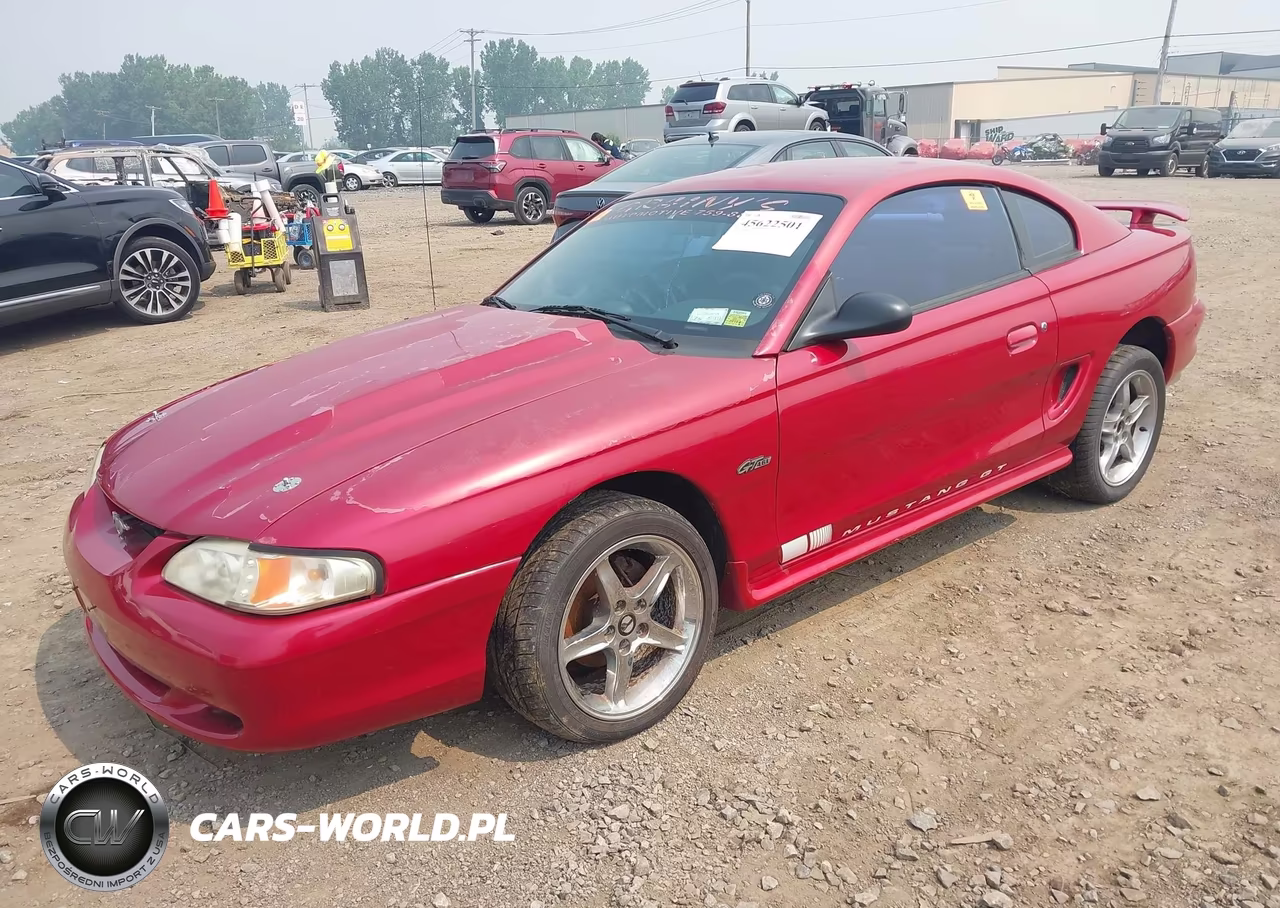 1996 Ford Mustang Gt VIN:1FALP42X5TF192727 - 2