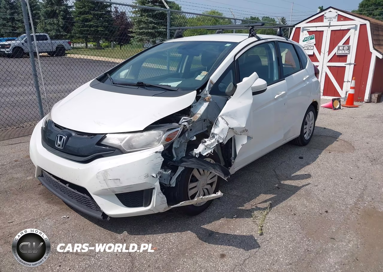 2016 Honda Fit Lx VIN:JHMGK5H50GX033666 - 2