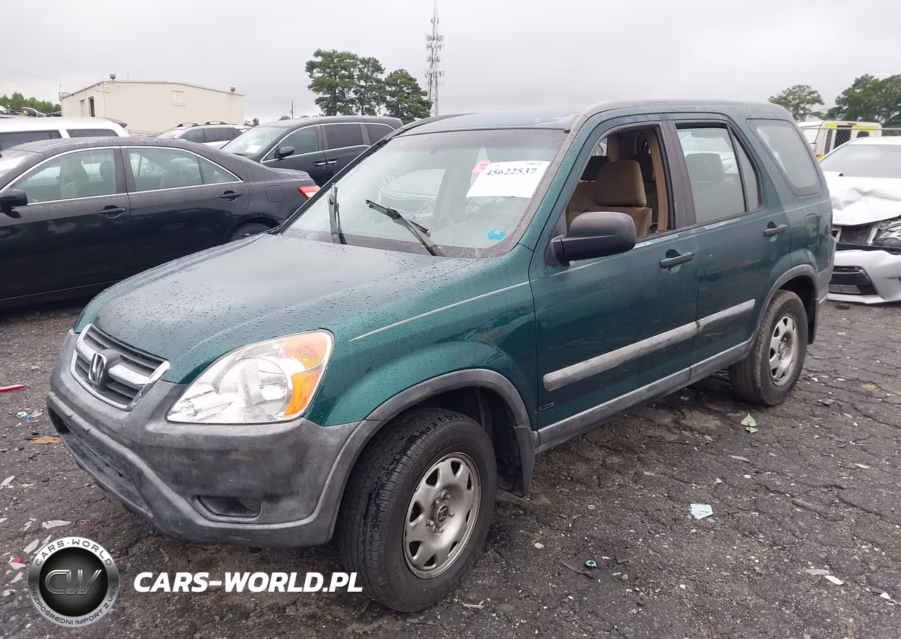 2002 Honda Cr-V Lx VIN:JHLRD68442C000867 - 2