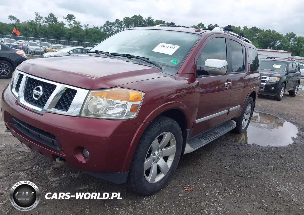 2012 Nissan Armada Sl VIN:5N1AA0NC8CN602457 - 2