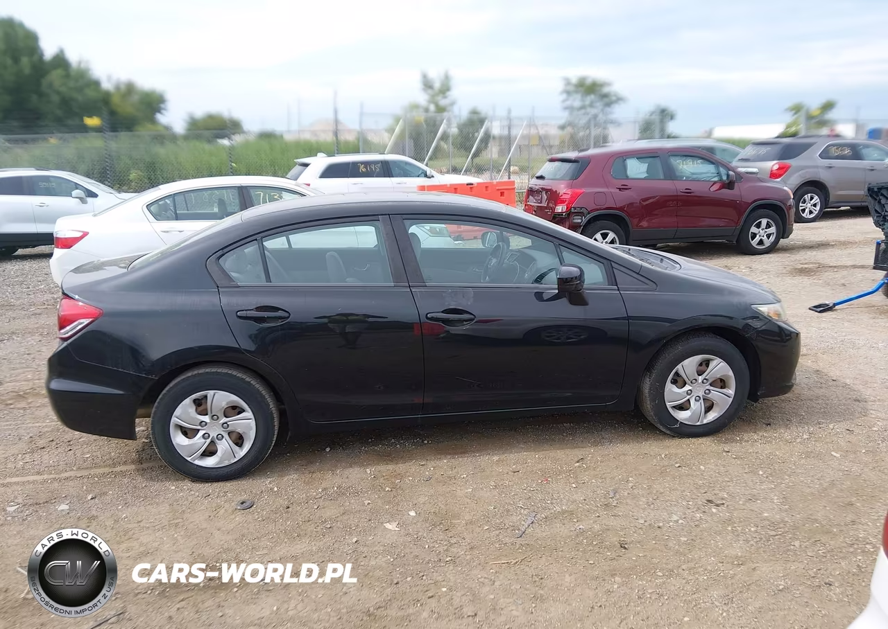 2014 Honda Civic Lx VIN:19XFB2F50EE004552 - 13