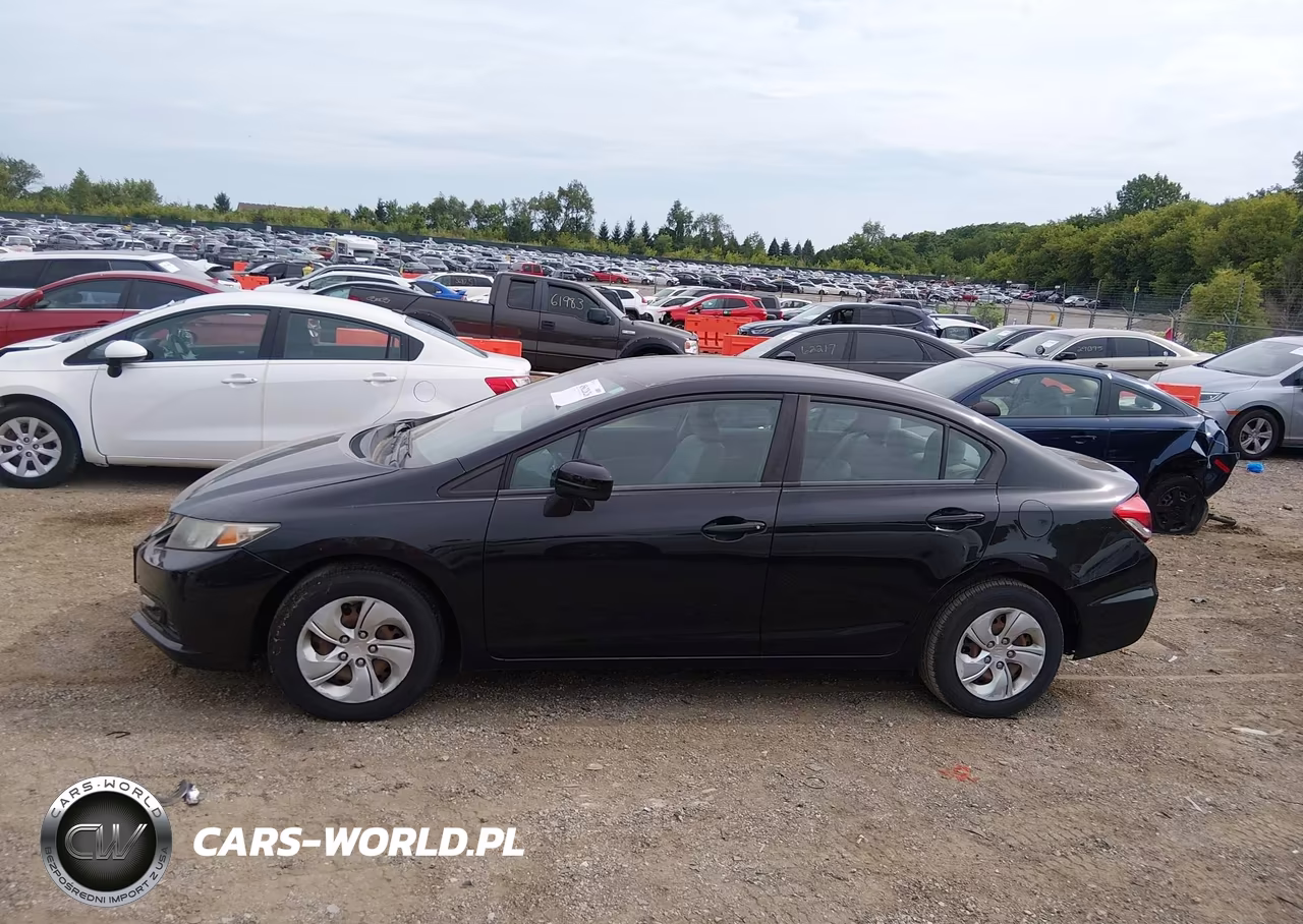 2014 Honda Civic Lx VIN:19XFB2F50EE004552 - 14