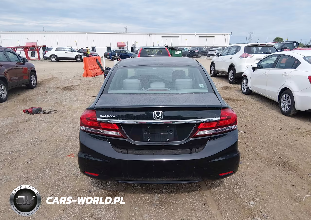 2014 Honda Civic Lx VIN:19XFB2F50EE004552 - 16